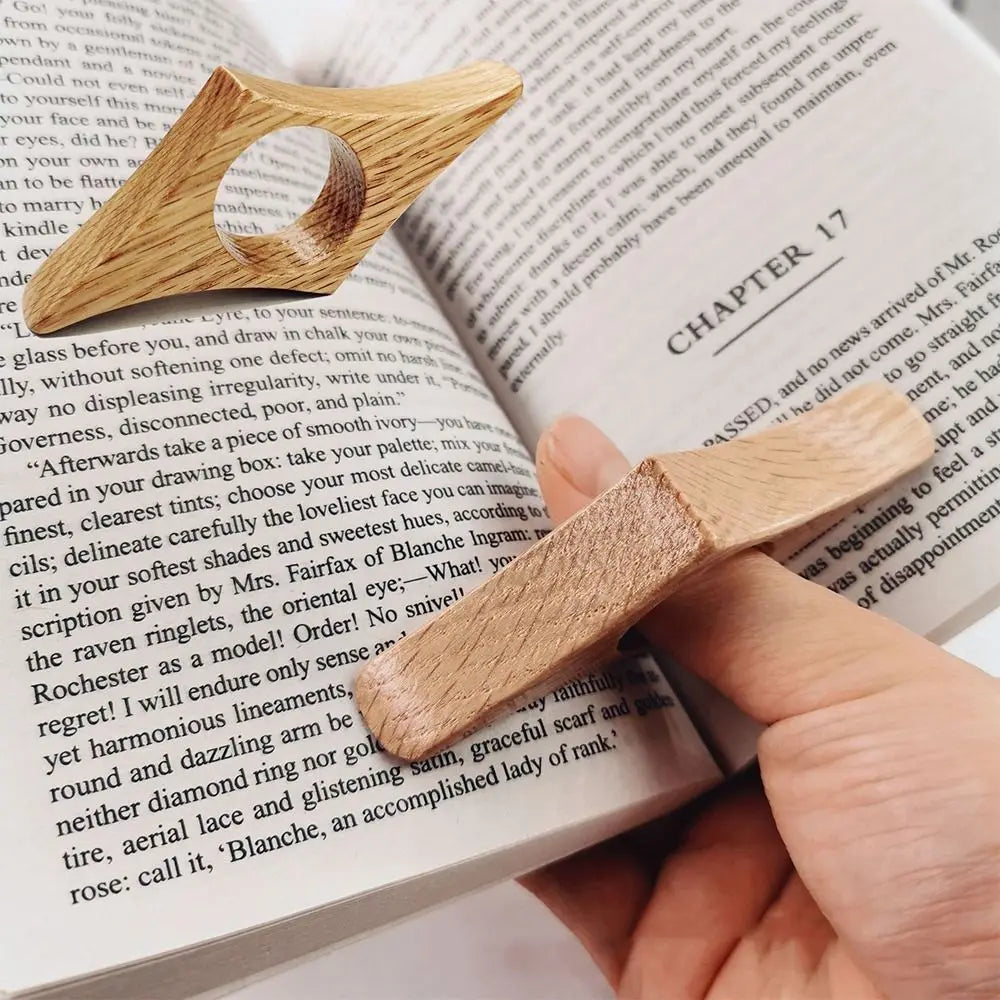 Bague de Lecture en Bois